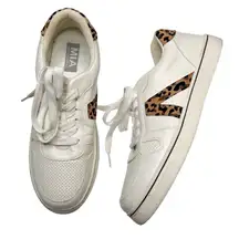 Mia Low Top Alisa Sneakers Panther/White Shoes S-391 Sz 9.5