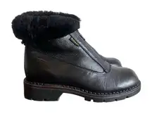 Blondo Leather Waterproof Shearling Lined Women's Boot Size 8 SKU#243069