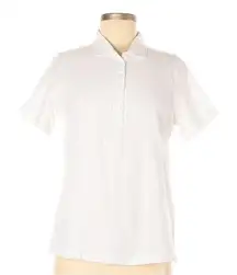 NWT Outer Banks White Ladies Excellent Quality Egyptian Cotton Polo XL