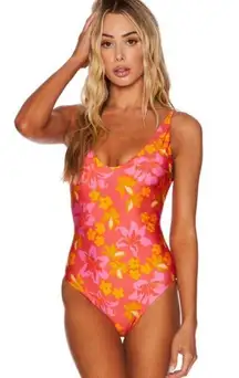 Beach Riot  onepiece deep low back swimsuit