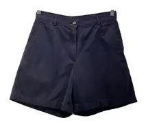 LL Bean Chino Shorts Navy‎ Blue 8