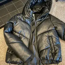 Marc New York leather puffer