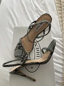 Steve Madden Snakeskin Heels