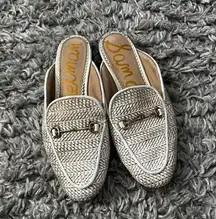 Sam edelman Linnie straw mules/clogs  size 7
