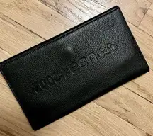 Roots USA 2002 genuine leather clutch wallet