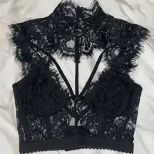 Black Lace Top