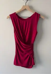 Free People We The Free Twist Front Tank Top sleeveless stretch solid summer EUC