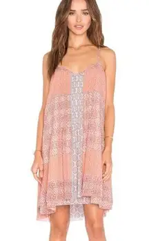 Sanctuary Spring Fling Camisole Dress in Vintage Patchwork Size Small