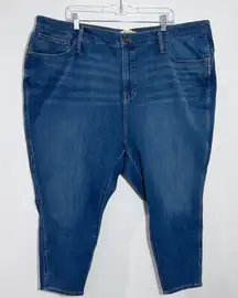 Madewell Curvy Roadtripper Jegging High Rise In Lovely Wash Size‎ 24 Petite