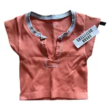 NWT Urban Outfitters Out From Under Terra Cotta Crop Top‎ size XS/S