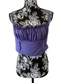 Nwt Cider Ruffled Crop Tank Top Camisole Feminine Everyday