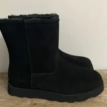 Time and Tru women’s New! Black genuine leather indoor/outdoor sole size 6