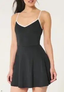 Gilly Hicks Dress Womens X Small Black Dame Day Tennis Built in Shorts