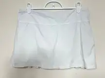 Lululemon Pace Setter Skirt Skort 6 White
