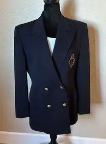 Ralph Lauren Vintage  wool Double breasted Blazer