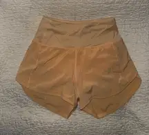 Lululemon Speed Up High-Rise Lined
Short Summer Glow Size 0 4”
