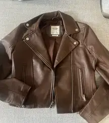 Abercrombie Leather Jacket