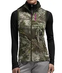 NWT icebreaker Merino Wool Cascade Vest Camouflage Base Layer Size Small Magenta