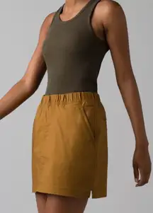 Prana Double Peak Skort in Antique Bronze Sz‎ 8 NEW Activewear Hiking Adventure