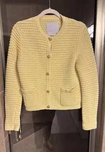 NVLT Yellow Cardigan 