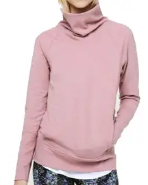 Lululemon High Lines Pullover Heathered Vintage Mauve