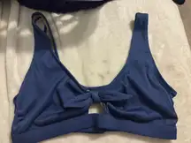 Old Navy  Blue Bikini Top