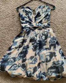 Semi Formal Strapless Dress