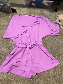 Pink Lily Romper