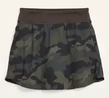 Old Navy Women’s Camouflage Camo Skort Skirt Running Workout Size Large
