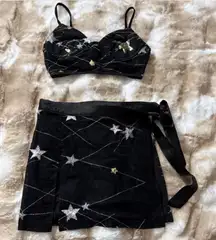 Cute top and skirt set