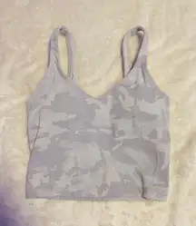 Lululemon white camo align tank