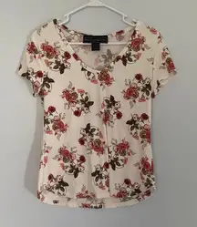 Floral Top Tee 