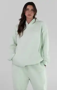 Comfrt Pastel Green Sweat Suit Set