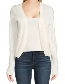 Naadam Womens Cream Cashmere Bolero and Tank Set Size M