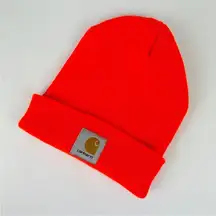 Carhartt Unisex Mens Womens Arylic Watch Hunting Hat Bright Orange Beanie‎