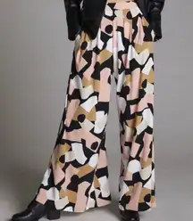 Corey Lynn Calter Abstract Wide Leg Pants