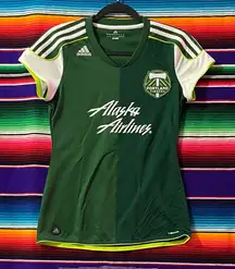 Adidas Portland Timbers MLS Soccer Home 2011/12 Green Jersey Women’s M