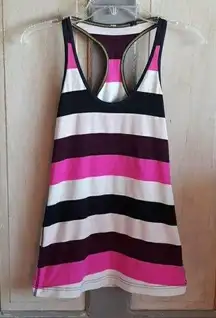 Lululemon  Racer Back Tank Striped