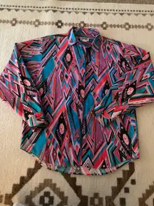 Women’s  Retro Button Shirt