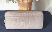 Fossil Long Wallet Pebbled Leather | Look Like a Million Bucks Spending Ur Cash