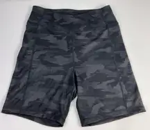 Danskin Camouflage Bike Shorts Women's L/G Athletic Leggings Activewear