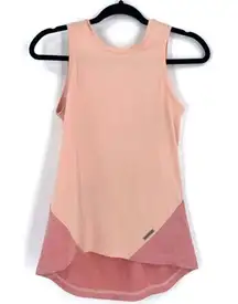 NWT Pearl Izumi Women's Sleeveless Deep V Cross Back Cycling Tank Top Pink Sz XS