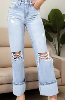 New denim size small fits 25-26 waist 