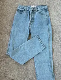 Revice Denim Straight Leg High-Rise Jeans