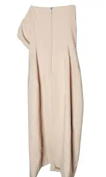 JAY GODFREY Women's Pink Blush Thompson Strapless Midi Dress Size 0
