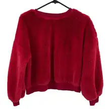 Wonder Nation Womens Sweater Size XXL Pre Owned Red‎