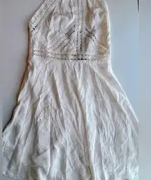 Small cream halter dress