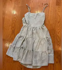By Together Striped Tiered Sundress Women’s Size Small