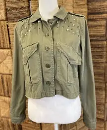 American Rag Womens Jacket‎ Bakersfield Dusty Olive. Size Small