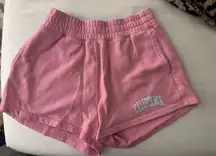 pink  sweat shorts